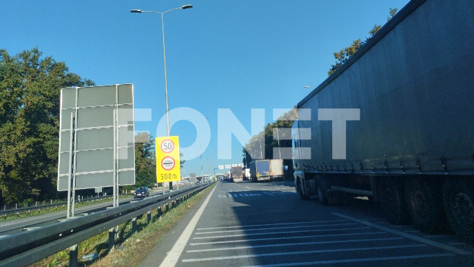 Zadržavanje zbog kamiona